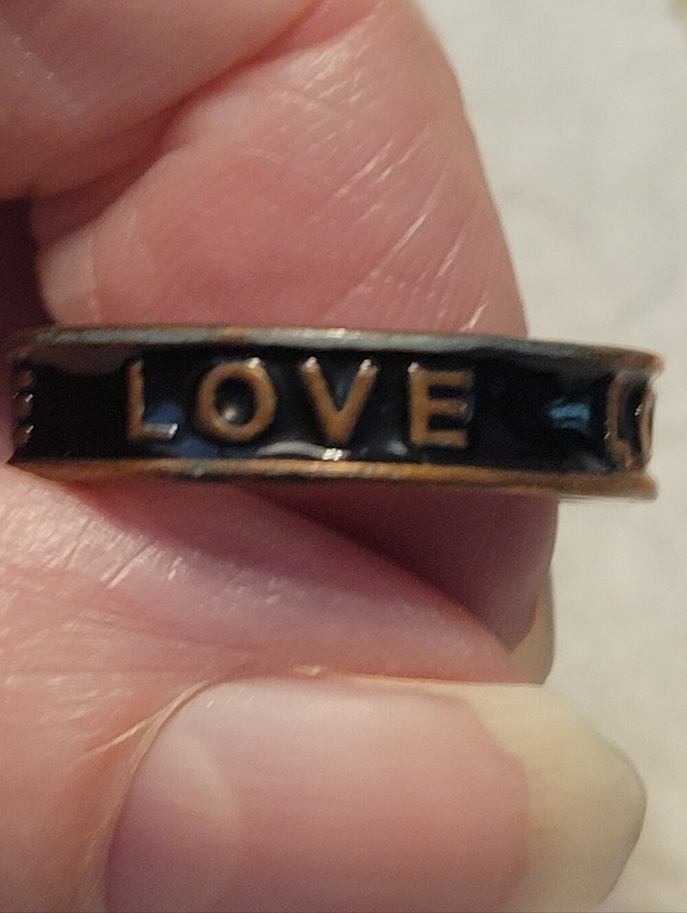 Love RING SIZE 8 - Picture 1 of 6